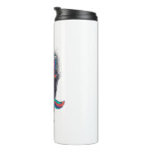 Unicorn Floss Dance Thermosbeker (Geroteerd rechts)