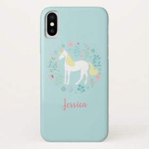  Unicorn & Flowers - Aangepast Case-Mate iPhone Case