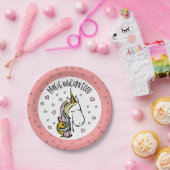Unicorn Food Birthday Party Papieren Bordje (Feest)