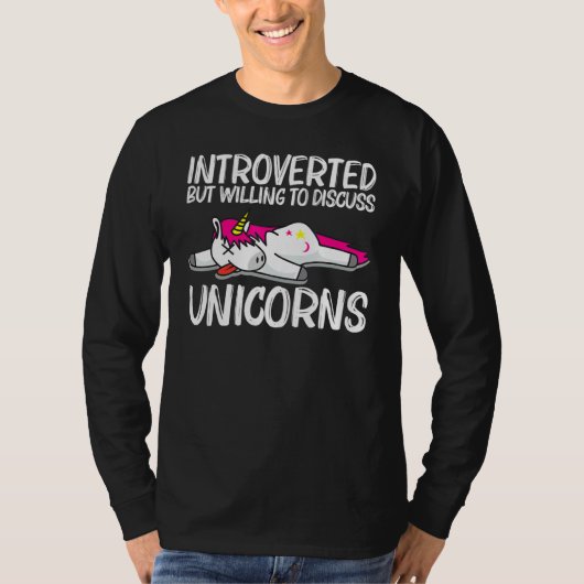 Unicorn For Men Women Mythical Creature T-shirt (Voorkant)