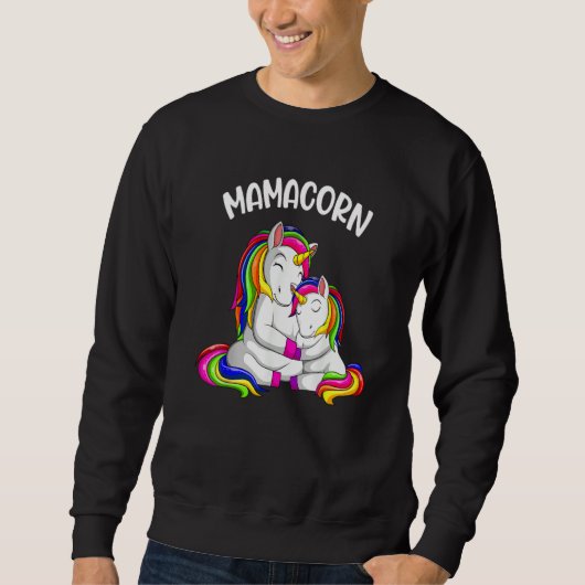 unicorn for unicorn enthusiasts mamacorn trui (Voorkant)