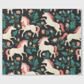 Unicorn Forest Cadeaupapier (Vlak)