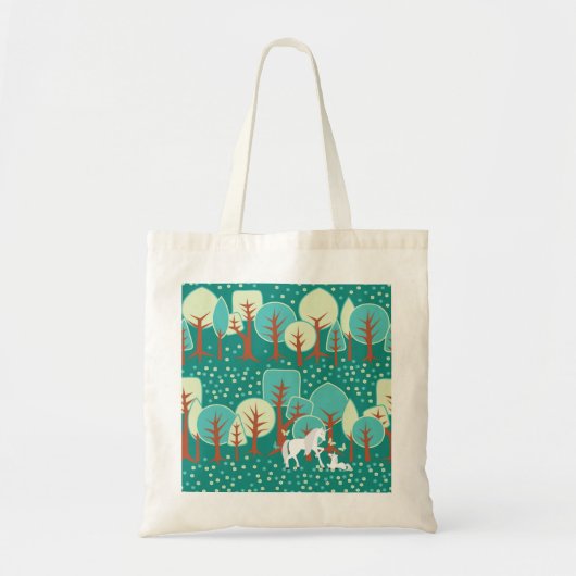 UNICORN FOREST TOTE BAG (Voorkant)