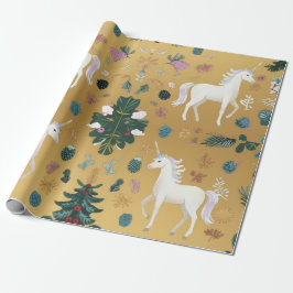 Unicorn Forest Wrapping Paper Cadeaupapier