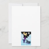 Unicorn Freedom divine Boy Snow Leopard Fantasy Aankondiging (Achterkant)