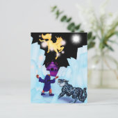 Unicorn Freedom Divine Boy Snow Leopard Fantasy An (Staand voorkant)