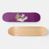 Unicorn Friends Pixel Art Persoonlijk Skateboard (Horizontaal)