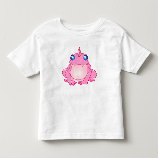 Unicorn Frog Kinder Shirts (Voorkant)