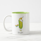 Unicorn Funny Corn Coffee Mok (Links)