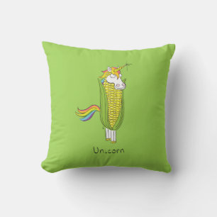 Unicorn Funny Corn Pillow Kussen