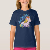 Unicorn Funny met Attitude What Novelty T-shirt (Voorkant)
