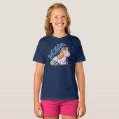 Unicorn Funny met Attitude What Novelty T-shirt (Voorkant volledig)