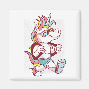 Unicorn gaat naar school magneet