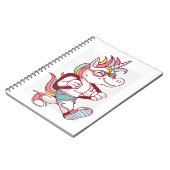 Unicorn gaat naar school notitieboek (Linkerzijde)