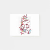 Unicorn gaat naar school post-it® notes (Voorkant)