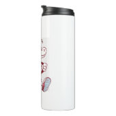 Unicorn gaat naar school thermosbeker (Geroteerd rechts)