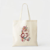 Unicorn gaat naar school tote bag (Voorkant)