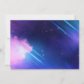 Unicorn game joint party Invitation Kaart (Achterkant)