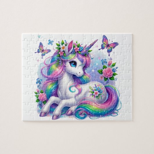 Unicorn Game Puzzle Legpuzzel (Horizontaal)
