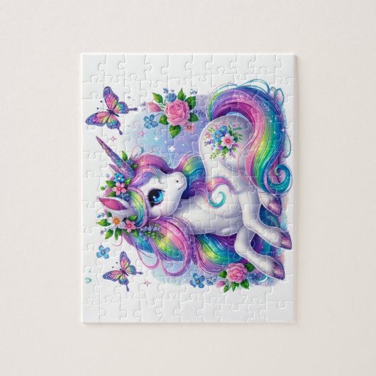 Unicorn Game Puzzle Legpuzzel (Verticaal)