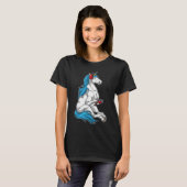 Unicorn Gamer Controller T-shirt (Voorkant volledig)
