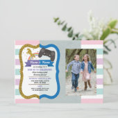 Unicorn & Gaming Joint Boy girl Kaart (Staand voorkant)