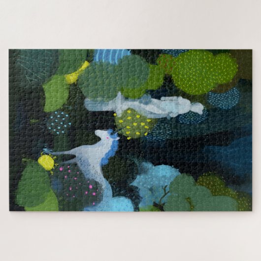 Unicorn Garden Legpuzzel (Horizontaal)