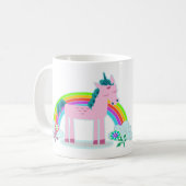 Unicorn, geloof in je dromen. koffiemok (Voorkant links)