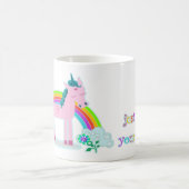 Unicorn, geloof in je dromen. koffiemok (Center)