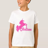 Unicorn, geloof t-shirt (Voorkant)
