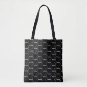 Unicorn gelooft design - Aangepaste alles-over-dru Tote Bag (Voorkant)