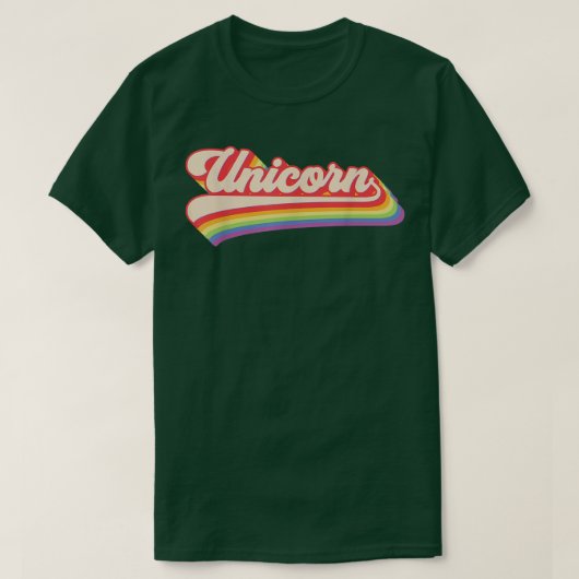 Unicorn gelooft in Magic Unicorn Gift be Unico T-shirt (Design voorkant)