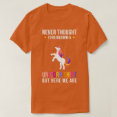 Unicorn Gezegde Funny Unicorn T-shirt (Design voorkant)