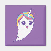 Unicorn Ghost Magneet (Voorkant)