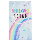 Unicorn Gift Bags Klein Cadeauzakje (Achterkant)