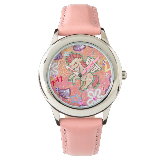 Unicorn Girl eWatch Horloge (Voorkant)