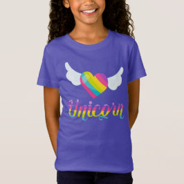 Unicorn Girls' Fine Jersey T-Shirt