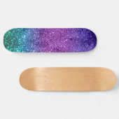 Unicorn Girls Glitter #10 #shiny Persoonlijk Skateboard (Horizontaal)