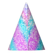 Unicorn Girls Glitter #15 #shiny Feesthoedjes (Achterkant)