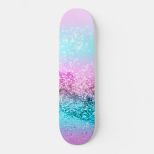 Unicorn Girls Glitter #16 Persoonlijk Skateboard
