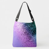 Unicorn Girls Glitter #20 Crossbody Tas (Voorkant)