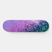 Unicorn Girls Glitter #20 Persoonlijk Skateboard (Horizontaal)