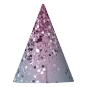 Unicorn Girls Glitter #6 #shiny #pastel Feesthoedjes (Achterkant)