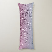 Unicorn Girls Glitter #6 #shiny #pastel Lichaamskussen (Achterkant (Verticaal))