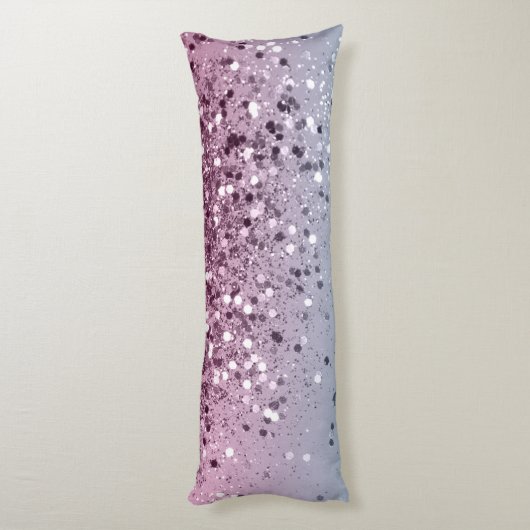 Unicorn Girls Glitter #6 #shiny #pastel Lichaamskussen (Achterkant (Verticaal))