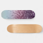 Unicorn Girls Glitter #6 #shiny #pastel Persoonlijk Skateboard (Horizontaal)