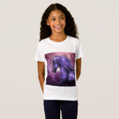 Unicorn Girl's T-Shirt (Voorkant volledig)