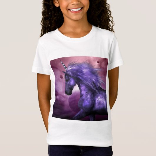 Unicorn Girl's T-Shirt (Voorkant)