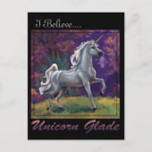 Unicorn Glade Briefkaart (Voorkant)