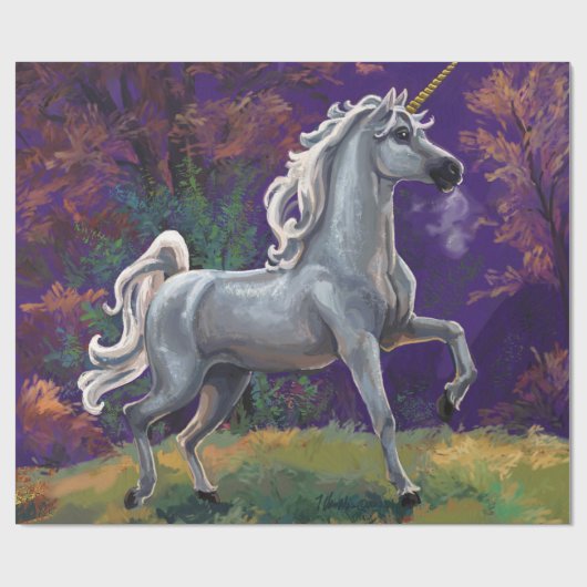 Unicorn Glade Cadeaupapier (Vlak)